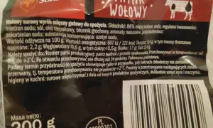 Tatar ile kalorii: Ile naprawdę ma kalorii w tatara wołowym?