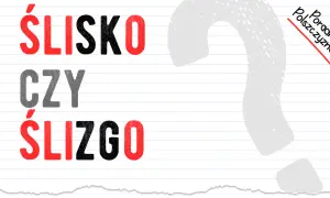 Jak się pisze: ślisko czy ślizgo? Rozwiej wątpliwości raz na zawsze!