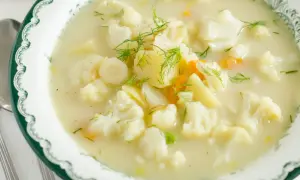 Zupa kalafiorowa jak u babci: Odtwórz smak dzieciństwa!