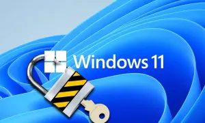 Candado y llave junto al logo de Windows 11, simbolizando la necesidad de activar Windows 11 para desbloquear todas sus funciones.