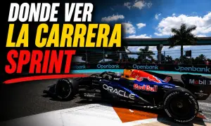El coche de F1 de Red Bull en Miami. Descubre el horario F1 Miami para no perderte la carrera sprint.