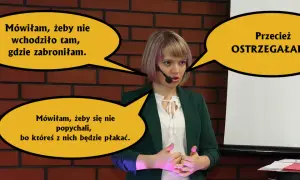 Jak sobie radzić, kiedy ktoś nas denerwuje? Mówiłam, żeby nie wchodzili tam, gdzie zabroniłam, i żeby się nie popychali, bo któreś z nich będzie płakać. Przecież ostrzegałam!