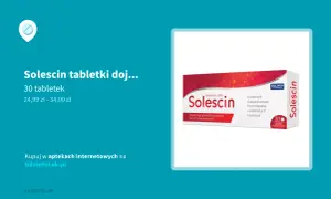 Solescin bez recepty? Wszystko, co musisz wiedzieć przed zakupem
