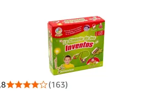 Caja de inventos para niños de 6 a 8 años. ¡Construye circuitos eléctricos y conviértete en un científico inventor!