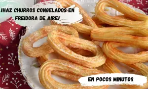 El secreto de churros congelados crujientes en tu freidora de aire