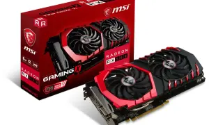 MSI Radeon RX 580 Gaming X Grafikkarte mit Twin Frozr VI Kühlung. Der rx 580 release date war im April 2017.