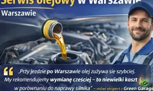 Warszawski mechanik radzi: wymiana oleju w Warszawie jest szybka i tania, zapobiega kosztownym naprawom silnika.
