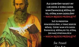 Święty Paweł, apostoł, z mieczem i Ewangelią, ostrzega przed fałszywymi naukami. Kim był święty Paweł? Jego słowa z Listu do Galatów przypominają o wierności Ewangelii.
