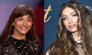 Viki Gabor, młoda artystka o romskim pochodzeniu, z rodzicami u boku, rozwija swój talent.