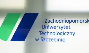 Logo Zachodniopomorskiego Uniwersytetu Technologicznego w Szczecinie.