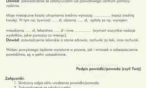 Jak napisać odpowiedź na pozew o alimenty wzór, aby uniknąć problemów?