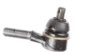 Une rotule de suspension automobile, pièce essentielle pour la direction et la stabilité du véhicule.