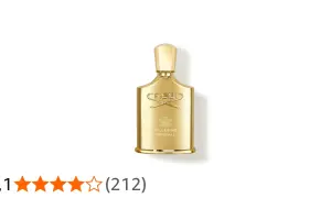 Złota butelka perfum Creed Millesime Imperial, symbol luksusu i elegancji.