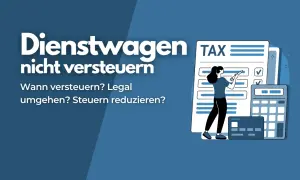 Dienstwagen: Wann den Arbeitsweg nicht versteuern? Frau mit Stift und Taschenrechner plant Steuern zu reduzieren.