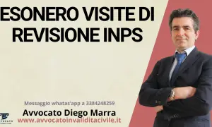 Avvocato Diego Marra, esperto in esonero visite di revisione invalidità INPS. Contattalo per assistenza.