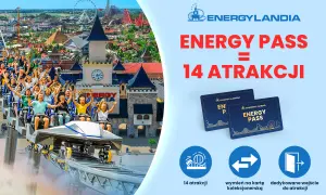Energylandia: Energy Pass to 14 atrakcji! Zdobądź swoje bilety VIP i ciesz się zabawą.