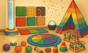 Kącik sensoryczny w przedszkolu: Stwórz idealne miejsce dla rozwoju!