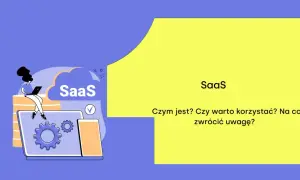 Ilustracja wyjaśnia, saas co to jest, czym się charakteryzuje i na co zwrócić uwagę przy wyborze.