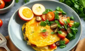 Jak zrobić omlet fit - zdrowe przepisy na niskokaloryczne śniadanie
