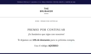 ¡Gracias por tu compra! Un 10% de descuento para tu próxima compra con el código AQUISIGO.