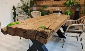 Stół z bali DIY: Stwórz unikalny mebel, uniknij błędów!