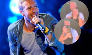Chris Martin śpiewa na koncercie, a na ekranach widać wzruszonych fanów. Coldplay Polska w sercach!