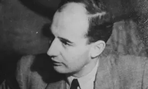 Raoul Wallenberg, en svensk diplomat och hjälte, vars judiska insatser räddade tusentals liv under Förintelsen.