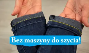 Skróć spodnie idealnie! DIY poradnik: bez szycia, jeansy, krawiec.