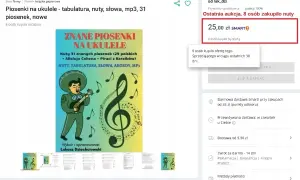 Chwyty na ukulele piosenki: nuty, tabulatury, słowa i akordy do 31 znanych utworów. Idealne dla początkujących i zaawansowanych.