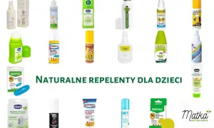 Naturalne repelenty dla dzieci, jak odstraszyć komary. Różne spraye, roll-ony i plastry.