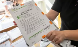 Egzamin ósmoklasisty z matematyki. Instrukcja dla ucznia, jak sprawdzić wyniki konkursu kuratoryjnego.