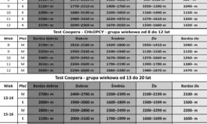 Test Coopera: Jak ocenić kondycję i poprawić wynik?