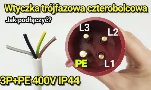 Wtyczka 5-bolcowa a kabel 4-żyłowy: Jak bezpiecznie mostkować?
