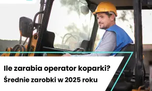 Ile zarabia operator koparki w Norwegii? Pensja vs. koszty życia