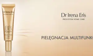 Złota tubka kremu BB Dr Irena Eris z SPF 50+ to wielofunkcyjna pielęgnacja.
