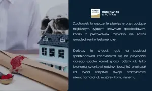 Symboliczny testament, czaszka i dom. Kto dziedziczy po rodzicach, gdy testament pomija najbliższych? Prawo chroni spadkobierców.