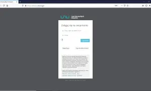 Strona logowania do serwisu edukacyjnego Liga Niezwykłych Umysłów. Wpisz login i hasło, by rozpocząć naukę.