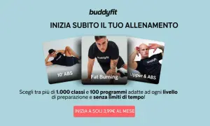 Allenamenti per addominali da seduti e in piedi, fat burning e upper body. Buddyfit offre corsi per tutti i livelli.