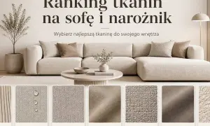 Ranking tkanin na sofę: matowa tkanina RIVIERA, GEMMA, LETTO, MEMPHIS, MATT VELVET. Wybierz idealną do wnętrza.