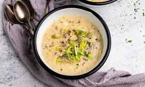 Hack-Lauch-Suppe Rezept: Einfach, schnell & unglaublich lecker