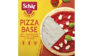 Pâte à pizza sans gluten Schär, prête à garnir. Idéale pour une pizza maison rapide et savoureuse.