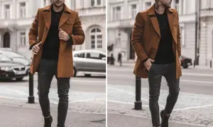 Męski płaszcz: stylizacje, fasony, dodatki. Jak nosić go z klasą?