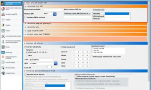Ustawienia APN dla karty SIM i modemu GSM. Konfiguracja połączenia internetowego, w tym APN GPRS, użytkownika i hasła.