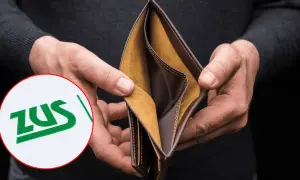 Puste portfel i logo ZUS. Czy to oświadczenie woli o braku środków na emeryturę?