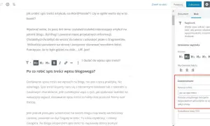 Jak zrobić spis treści w Wordzie? Wpis blogowy z kotwicami HTML ułatwia nawigację.