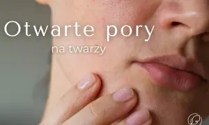 Odkryj skuteczne sposoby, jak zamknąć pory na twarzy i uzyskać gładką cerę. Delikatne dotknięcie palcem podkreśla problem.