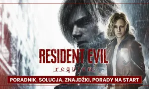 Leon i Claire w deszczu, zapowiedź **Resident Evil spolszczenie**: poradnik, solucja, znajdźki, porady na start.