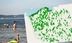 Gdzie sinice w Bałtyku? Sprawdź, gdzie są niebezpieczne kąpieliska