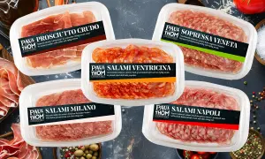Paul Thom erbjuder flera italiensk salami sorter: Ventricina, Milano, Napoli, och Sopressa Veneta.