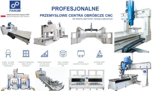 Profesjonalne centra obróbcze CNC do drewna, aluminium i tworzyw sztucznych. Precyzyjne wycinanie w drewnie mebli, stolarki budowlanej, więźb dachowych i modeli 3D.
